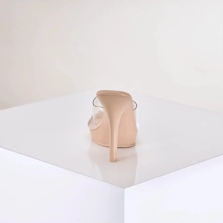 Nude Architectural Heel