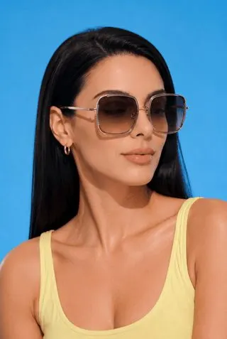 Seraphine Oversized Square Sunglasses