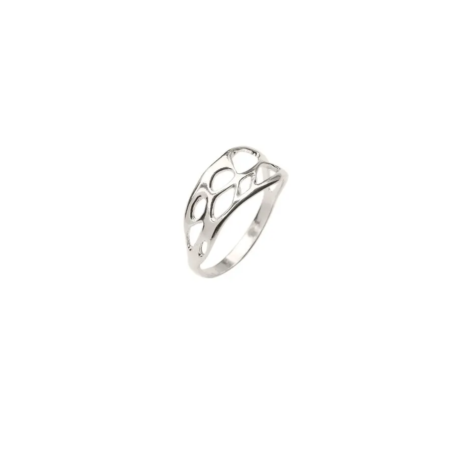 Botanical Silver Band