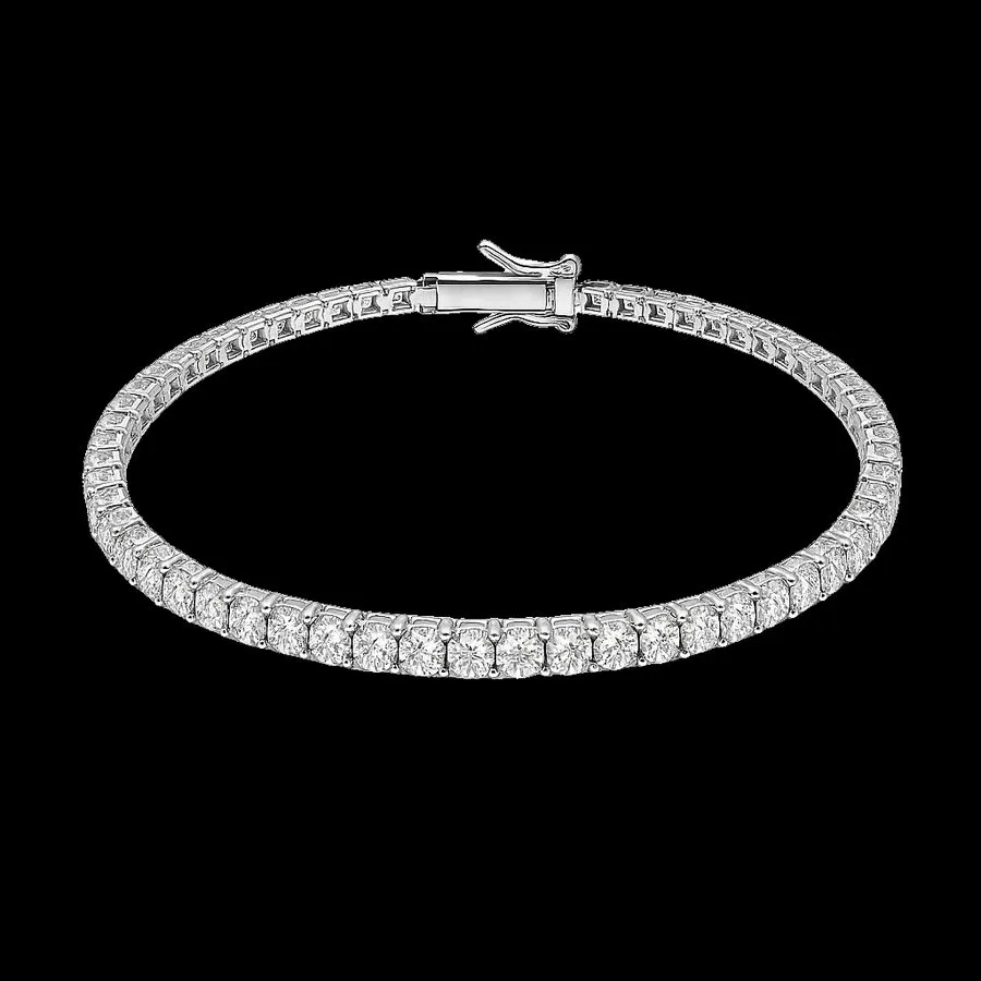 Blanche Crystal Line Bracelet
