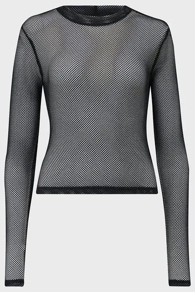 Midnight Mesh Top