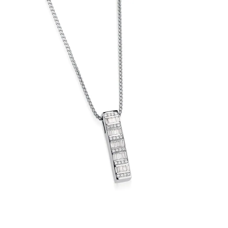 Mirage Pave Pendant Necklace
