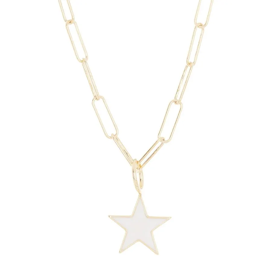 Etoile Paperclip Chain Necklace
