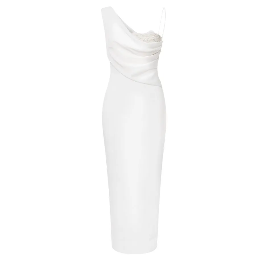 Reverie Draped Midi Dress