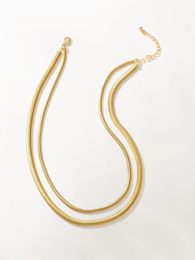 Solene Flat Snake Chain