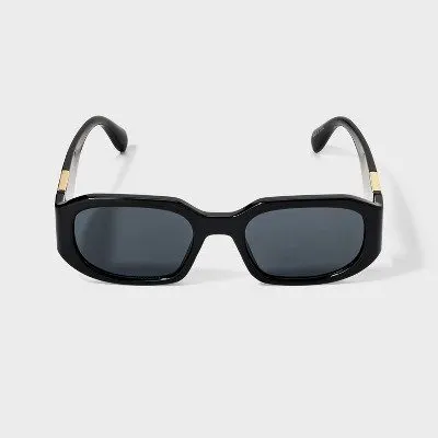 Idris Angular Rectangular Sunglasses