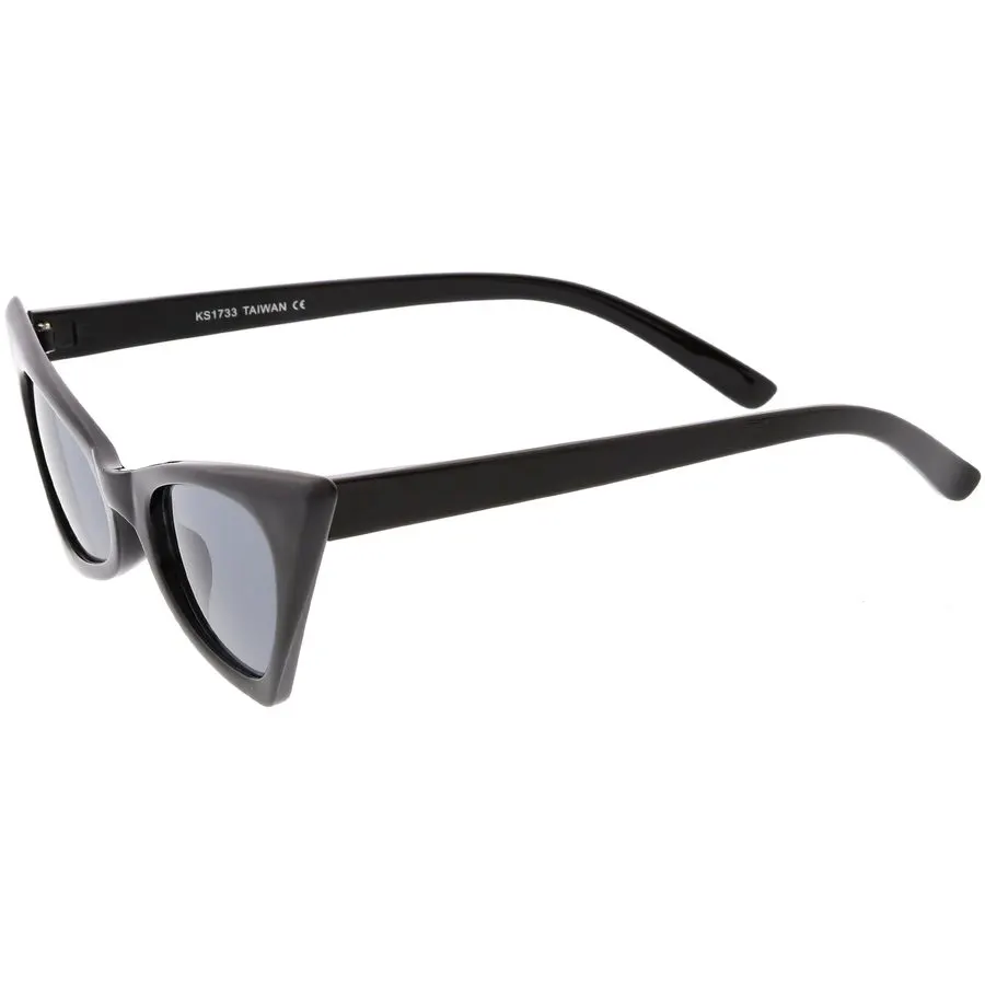 Vesper Pointed Cat-Eye Sunglasses