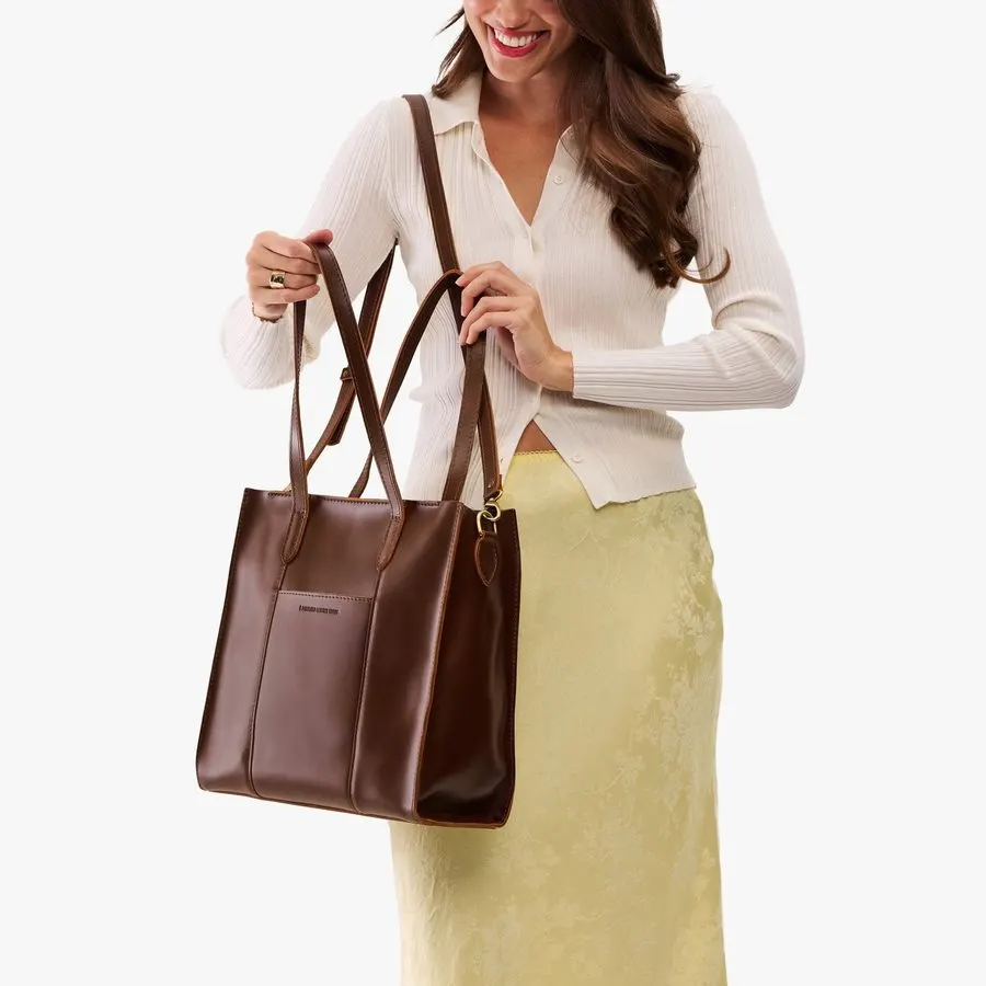 Large Lola Zipper Crossbody Tote