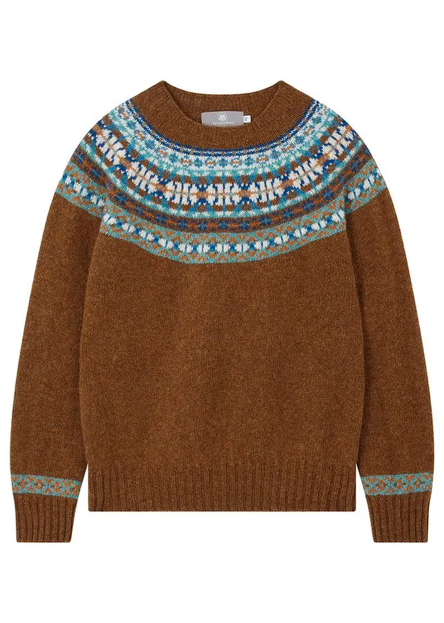 Fair Isle Wool Sweater