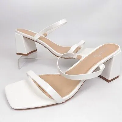 Ivory Open-Toe Heel