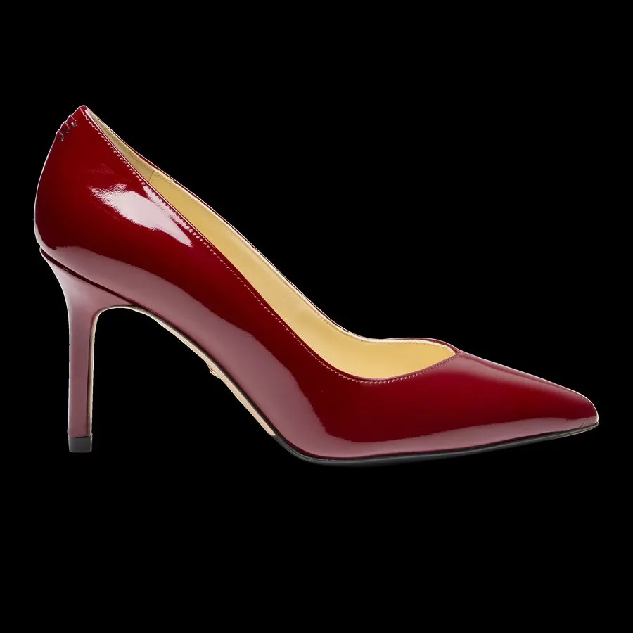 Bordeaux Glossy Pump