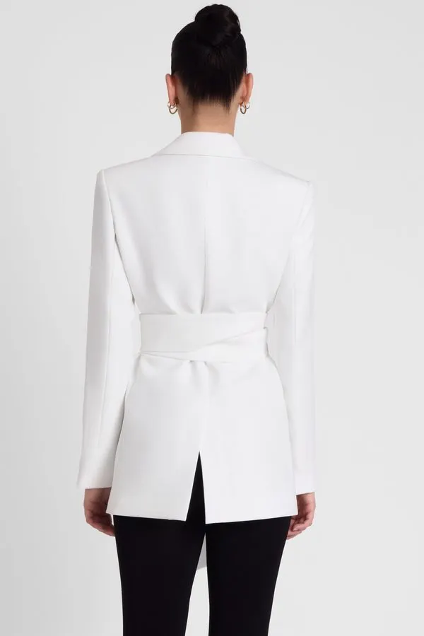 Tailored Blazer Waist Belt