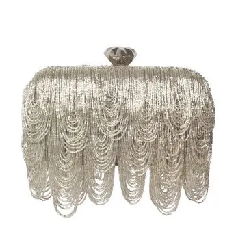 Lumière Beaded Minaudière