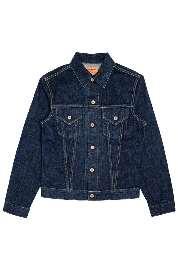 Structured Indigo Denim Jacket