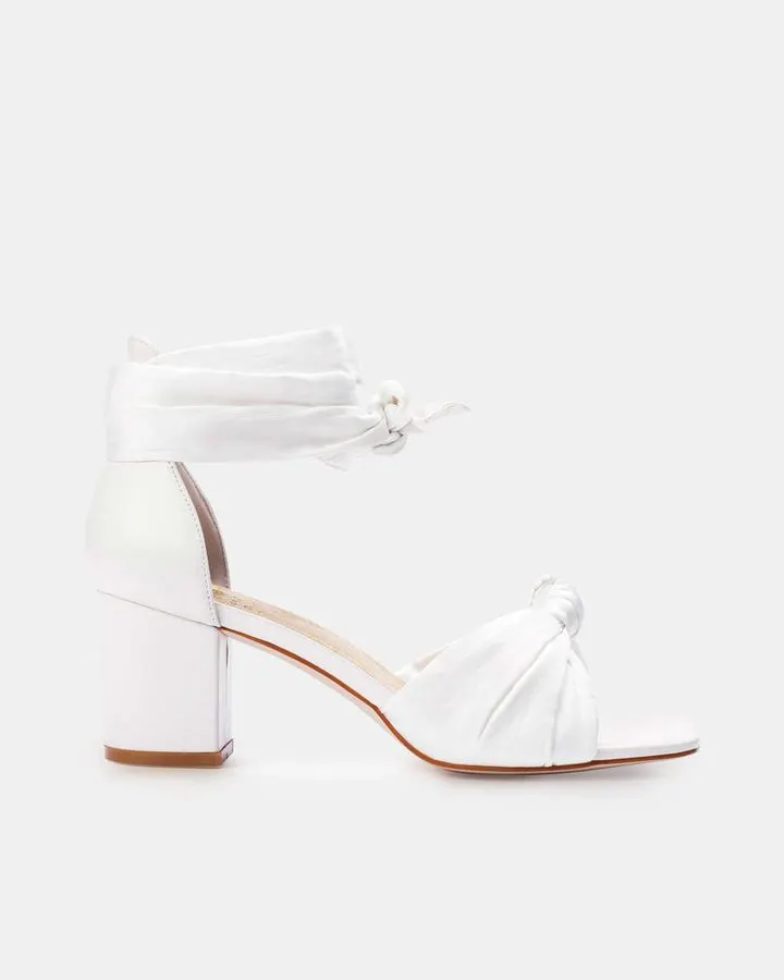 Ivory Open-Toe Heel