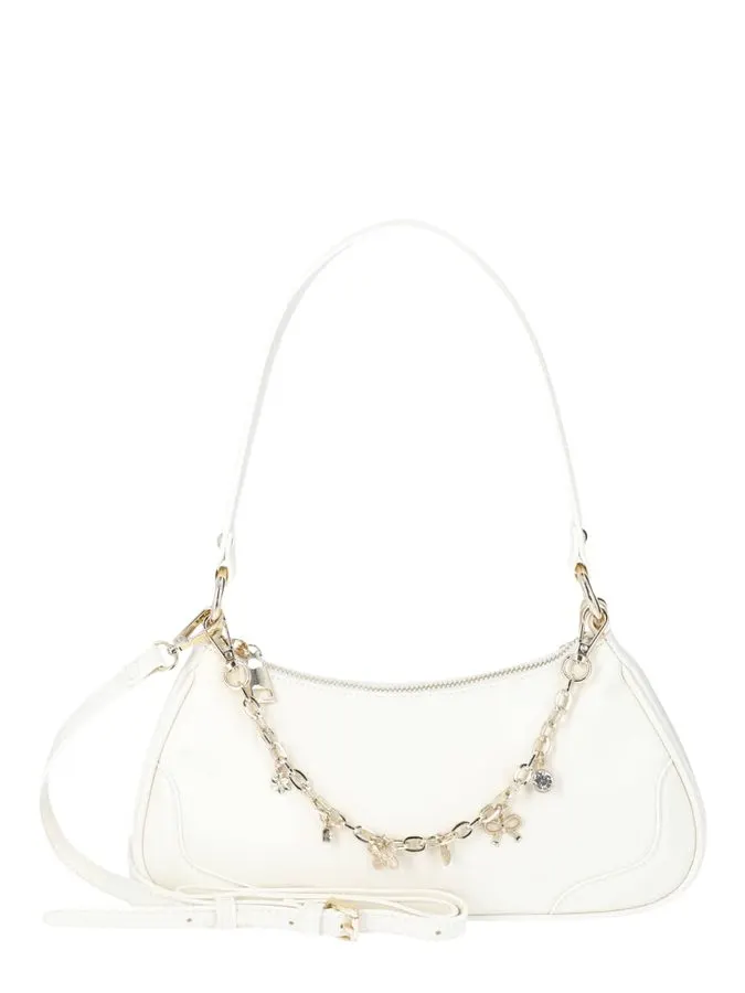 Ivory Chain Shoulder Crossbody