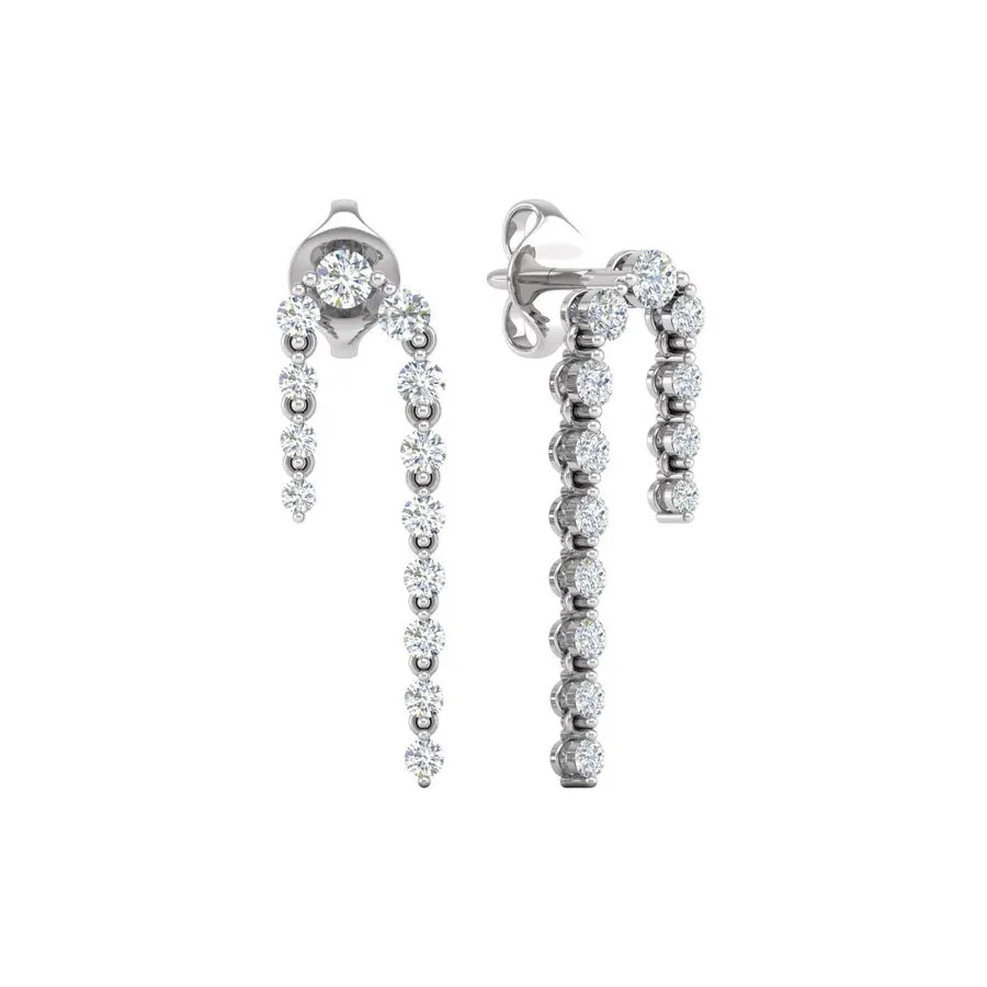 Atelier Linear Drop Earrings