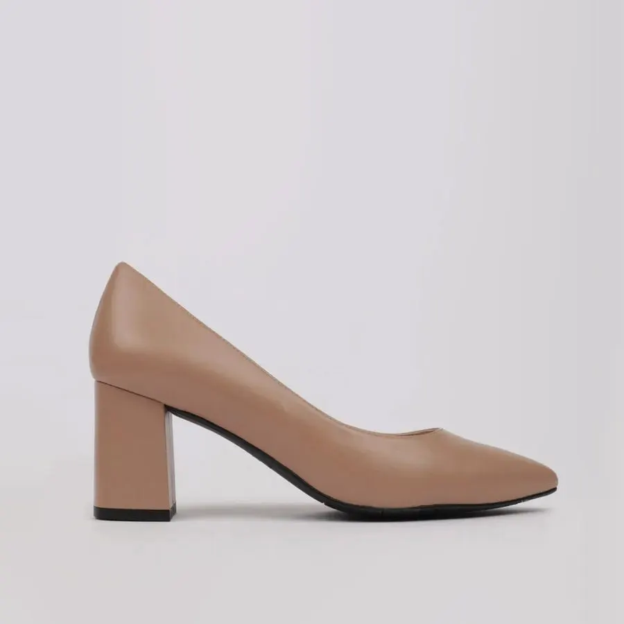 Camel Nude Stiletto Pump