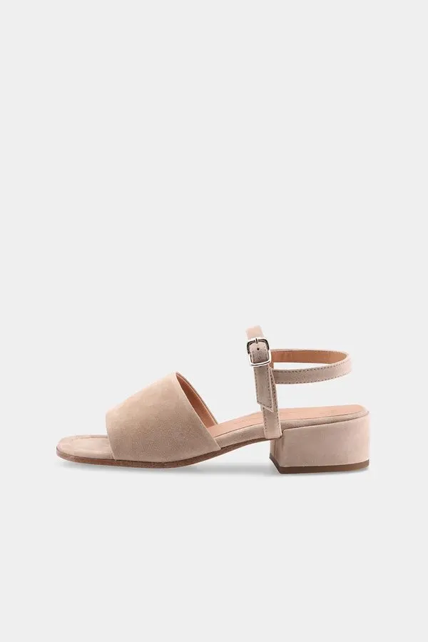 Aria Thin-Strap Heel Sandal