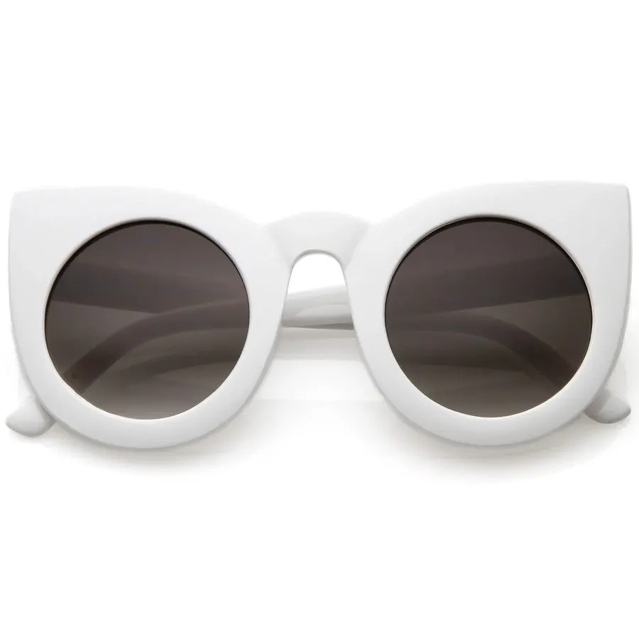 Odessa Oversized Round Sunglasses