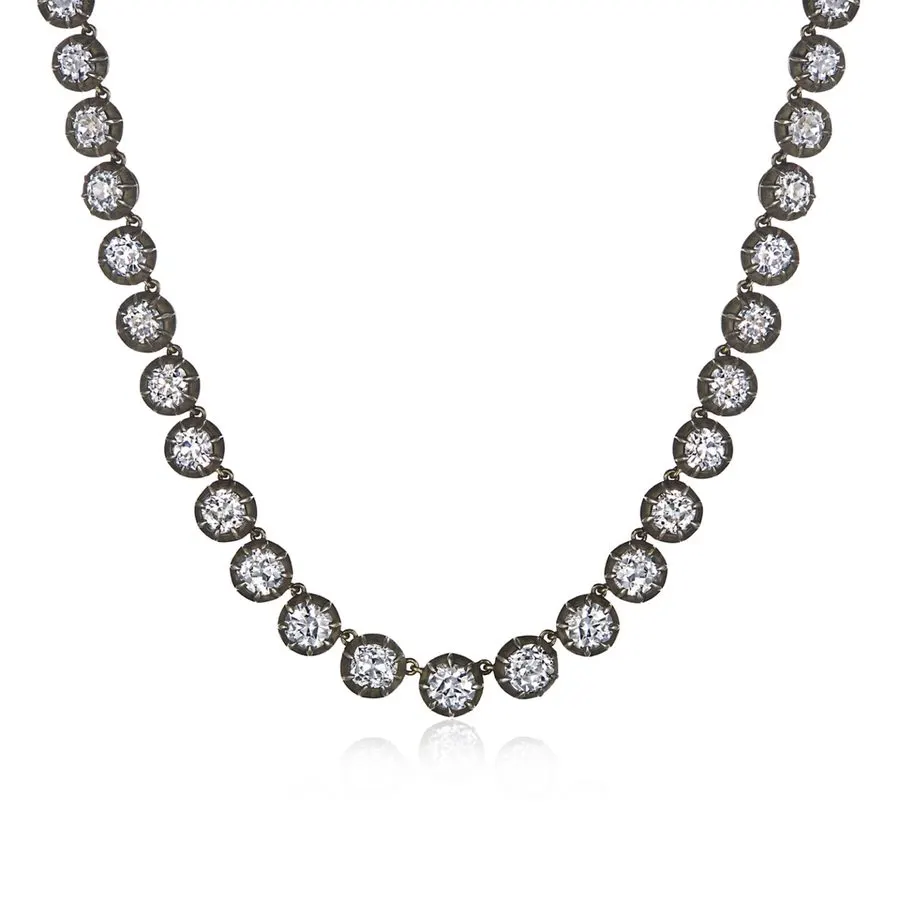 Diamond Riviere Necklace