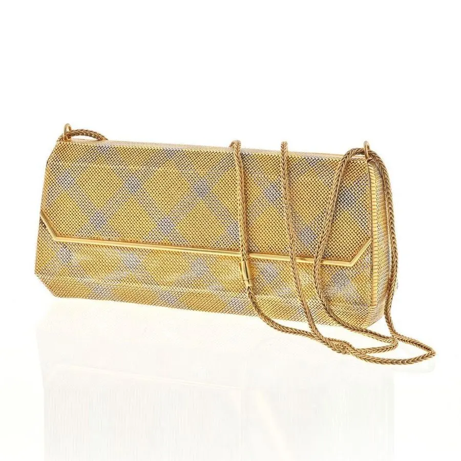 Gilded Chain Opera Clutch